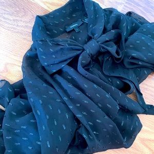 Theory NWOT black sheer dress size2